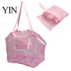 Space-saving Storage Bag Beach Bag, Lightweight Foldable Mesh Breathable Gear Easy Carry Tote, for Outdoor Parties Travel Essentials Toy