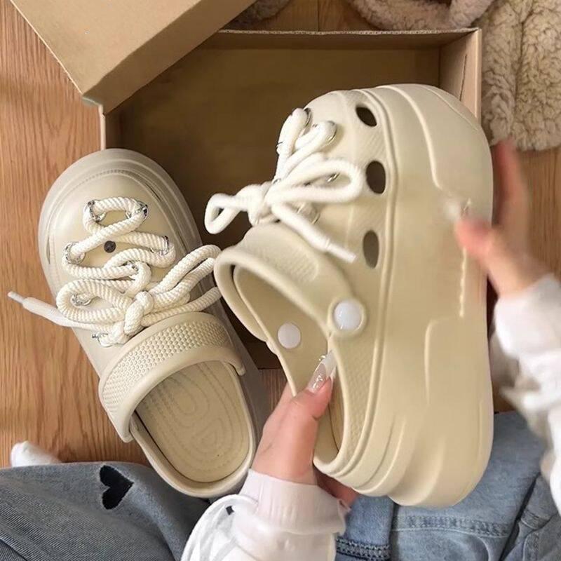 Fashion Shoes House Slippers Platform Slipers Women Slides 2025 Summer Female Shoes Womens Slippers Outdoor Platform Slides 2025