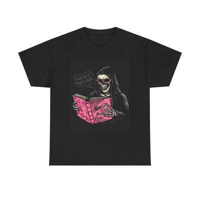 Herren- und Damen-T-Shirts Lustige Todesgrafik