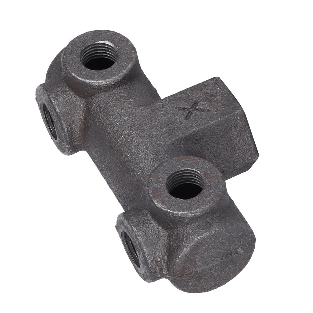 Luftkompressor Druckreglerventil Passende Teile 12 Innengewinde 5-Wege Ausgang Baugruppe