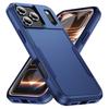 Military Armor Shockproof Phone Case For iPhone 17 Pro Max Air 15 14 Plus 16E 11 12 13 16 Pro Dual Layer Strong Protection Cover