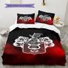 FBC MELGAR Pattern Bedding Set Quilt Cover Pillowcase Home Decor Gift (1 * duvet cover + 2 * pillowcase, without core)
