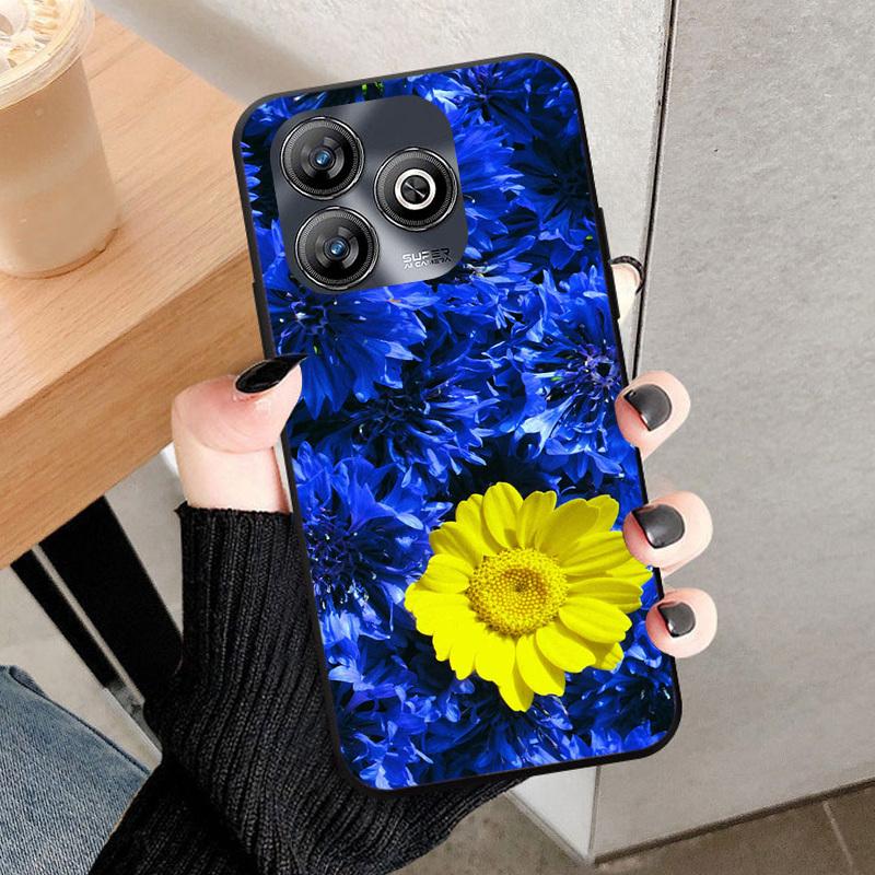 Für ZTE BLADE A75 4G Hülle Coque Luxus Stoßfest Weiches TPU Silikon Handyhülle Für ZTE BLADEA75 Fundas Capa Modehülle
