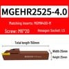 Shockproof Spring Steel CNC Tool Holder - MGEHR2020 Series Grooving Tool