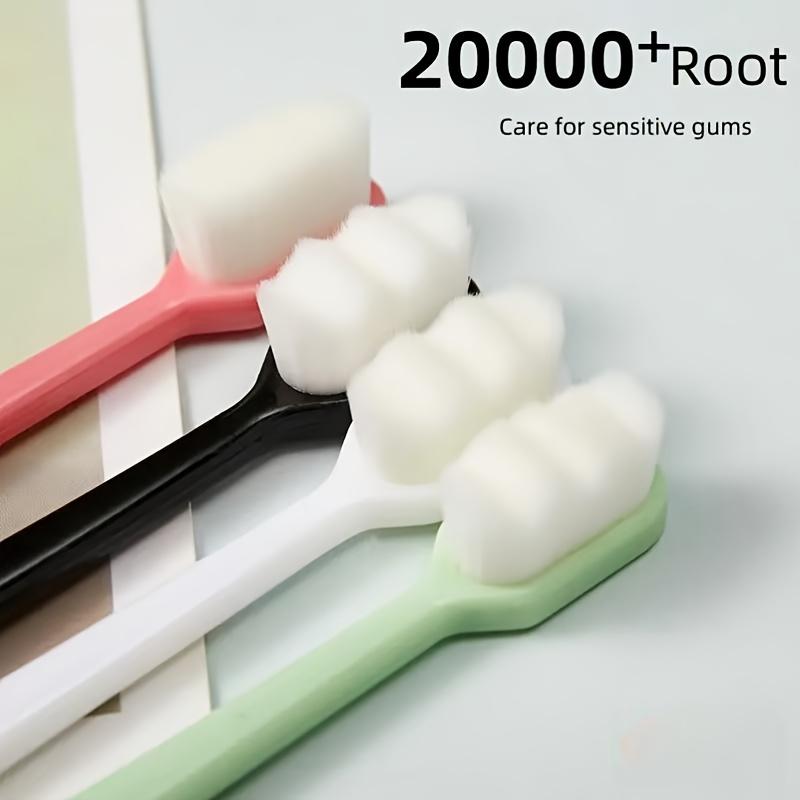 3pcs Ultra-Soft Manual Toothbrush with 20, 000pcs Soft Bristles - Suitable for Sensitive Gums And Teeth