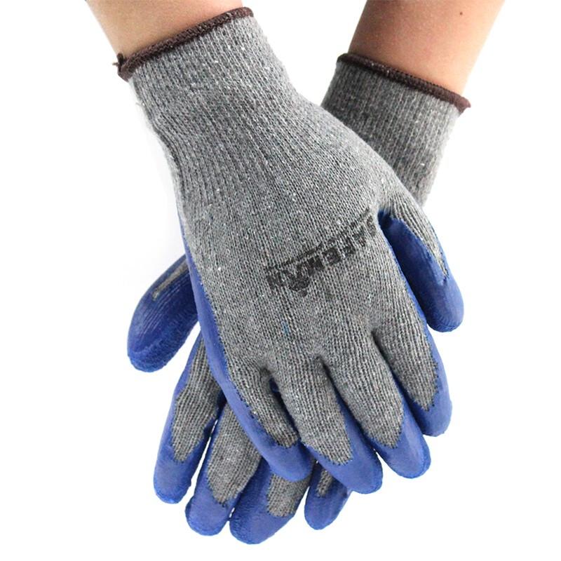SAFEMAN Junyu 7112 Knitted Latex Coated Work Gloves One Size Fits All