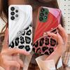 Colorful Patterns For Samsung Galaxy S10 4G S20 11E 30 S21 22 S24 Fe Pro S23 S25 Ultra 5G S9 Tempered Glass Phone Case
