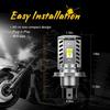 For H4 Motorcycle 6500K LED Hi/Low Beam Front Light Bulb Super Bright Headlight