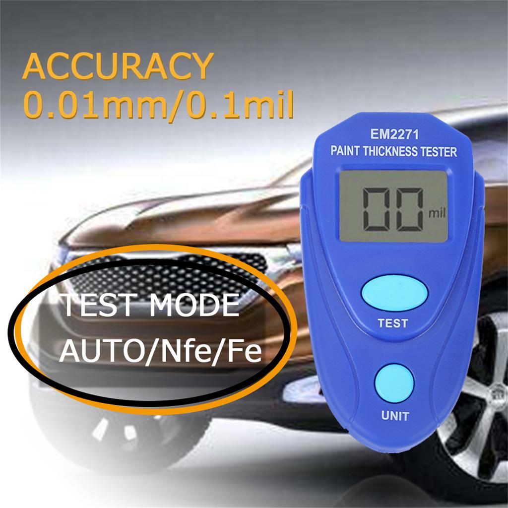 Painting Thickness Meter Digital Display Iron-based Magnetic Galvanized Coating Film Thickness Gauge