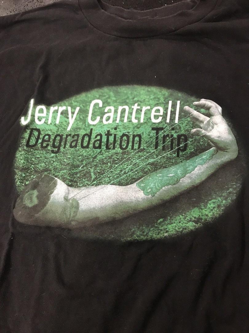 Degradation Trip Jerry Cantrell TShirt Black Classic Unisex S-5XL EM1246 S