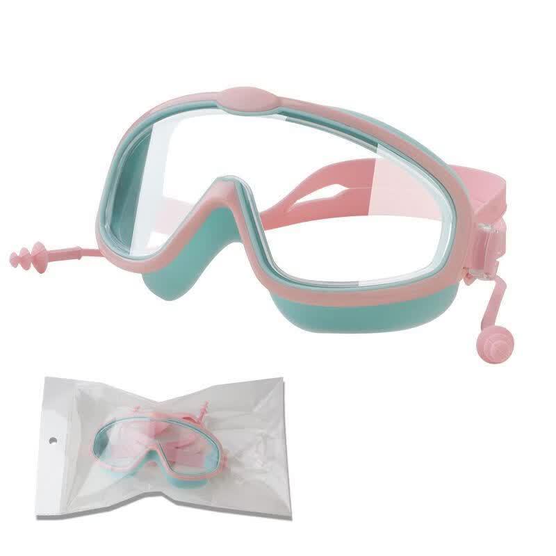 

Children s HD Anti-Fog Swimming Goggles with Earplugs