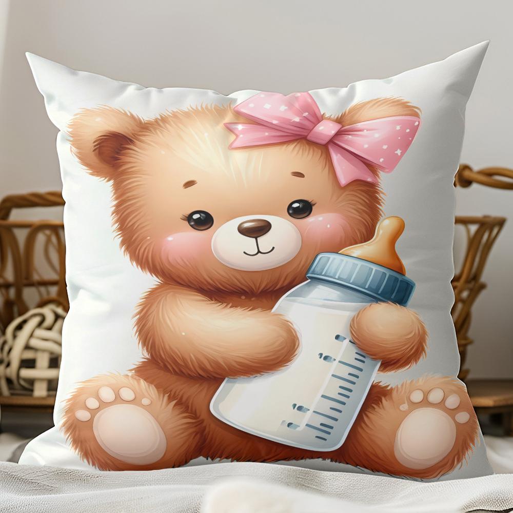 Sweet Dream Bear BABY Pillowcases · Essential for Cozy Nursery DecorLiving Room Sofa Cushion Cover, Bedroom Room Decoration