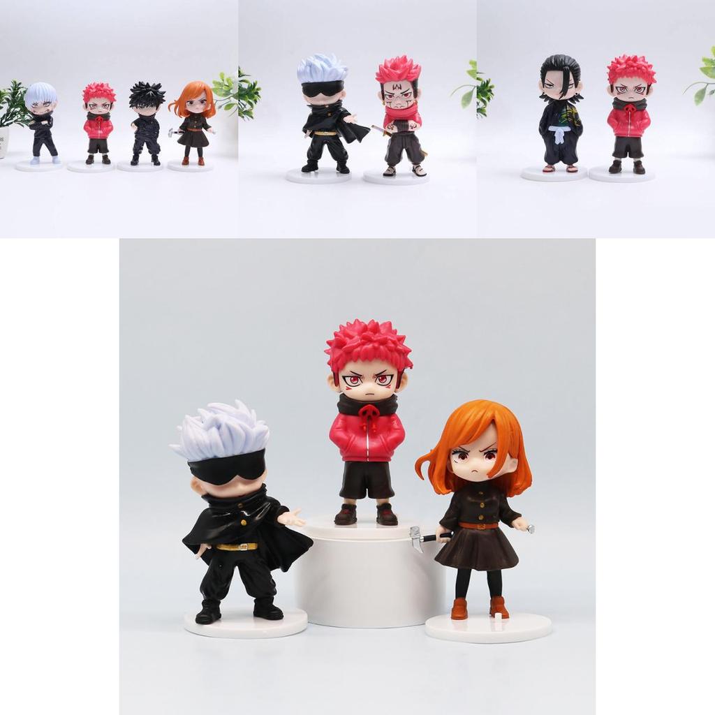 High-quality Pvc Jujutsu Kaisen Figurines Of Yuji Itadori And Gojo Satoru