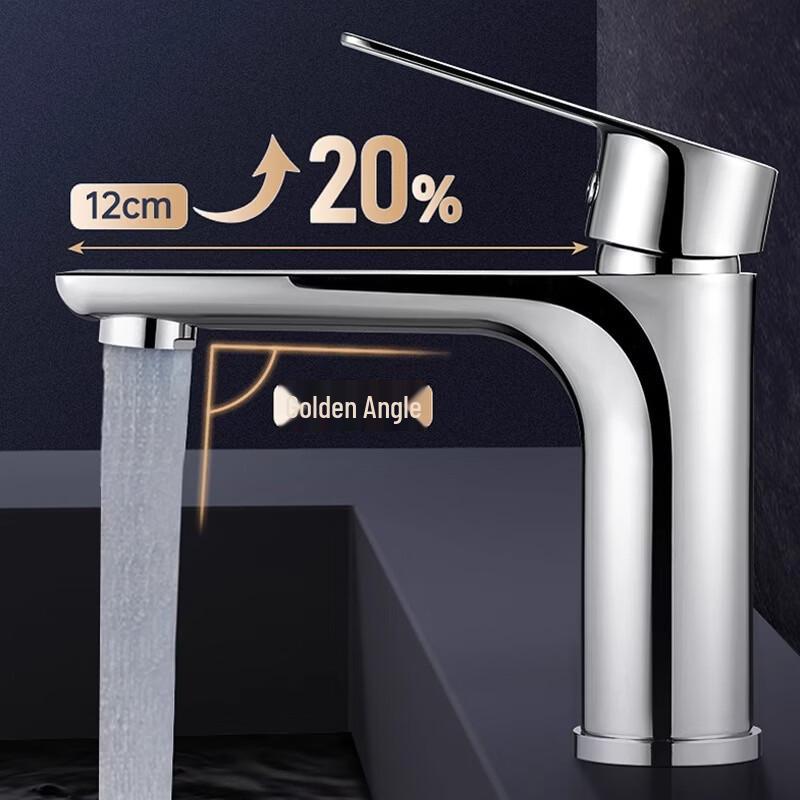 Stainless Steel Cold & Hot Basin Faucet