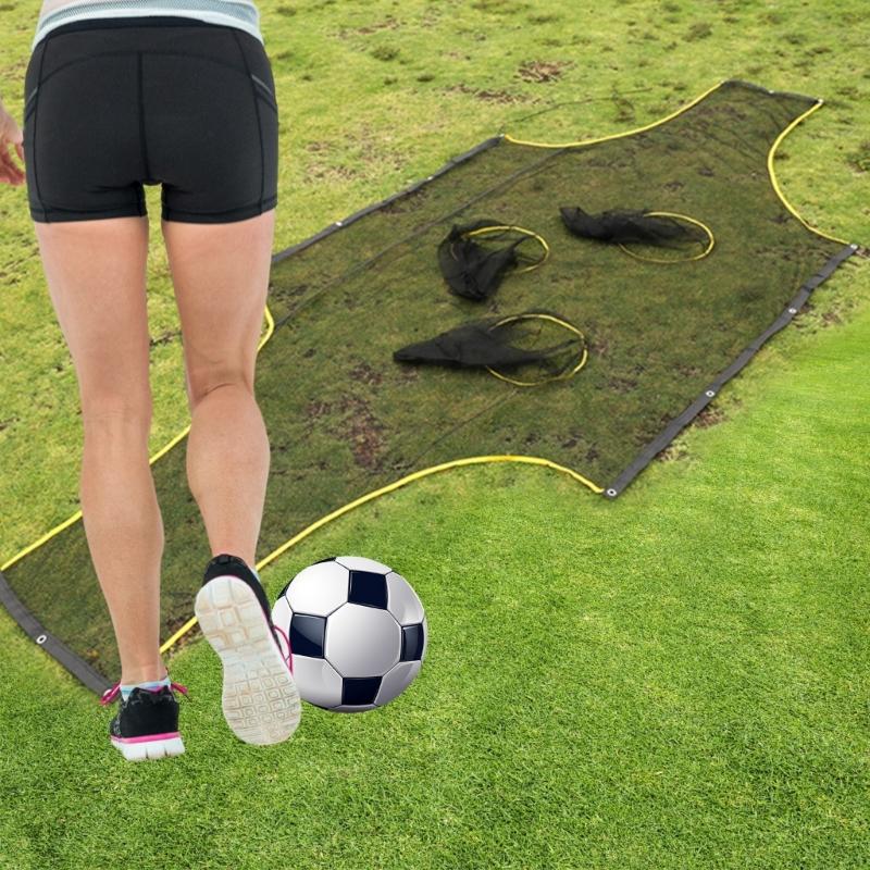 Soccer Net Football Scoring Training Net with Scoring Zones Practice Shots Soccer Targets Sheet Practice Targets Net