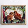 Diamond Mosaic Owl Diamond Embroidery Full Display Animals Diamond Painting With Round
