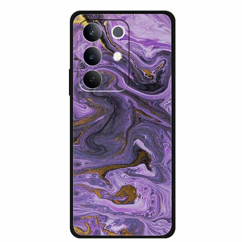 Case For Realme 15x 5G Global Version Marble Capa Soft Silicone Back Cover For Realme 15 X Cases Mica Painted TPU Phone Bumper