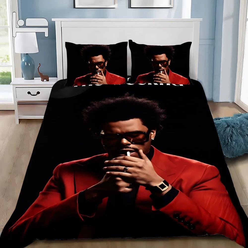 

The W-Weeknd XO Bedding Set For Bedroom Soft Modern Bedspreads Comefortable Kids Duvet Cover Quilt Cover And Pillowcase AU Single 140x210cm