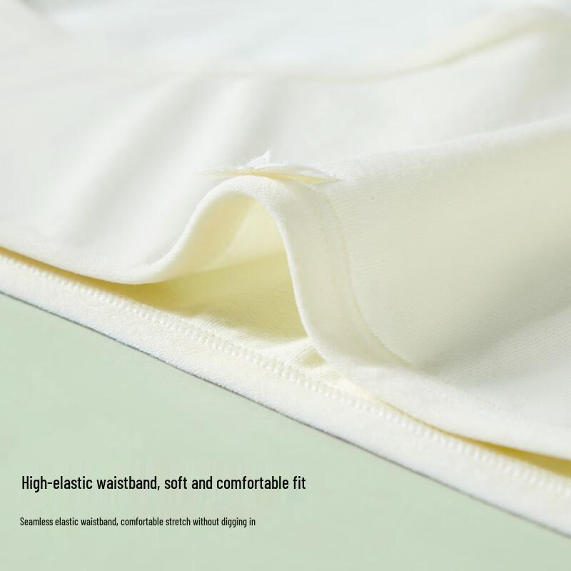 FENTENGCARE Women's 7A Antibacterial Cotton Mid-Waist Underwear 3-Pack