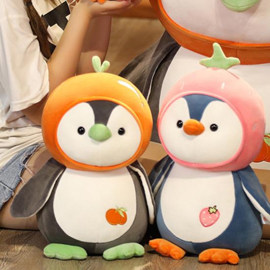 25cm/40cm Penguin Pillow Lovely Expression Creative Bedroom Decoration Penguin Doll Pillow Plush Toy Christmas Gift