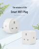 Graffiti WiFi Smart Socket with Mobile App & Alexa Voice Control - UK Standard