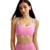 Women's Shockproof Cross-Border Sports Bra: High-Intensity, Thin Shoulder Strap, Beautiful Back, Removable Padding Yoga Vest