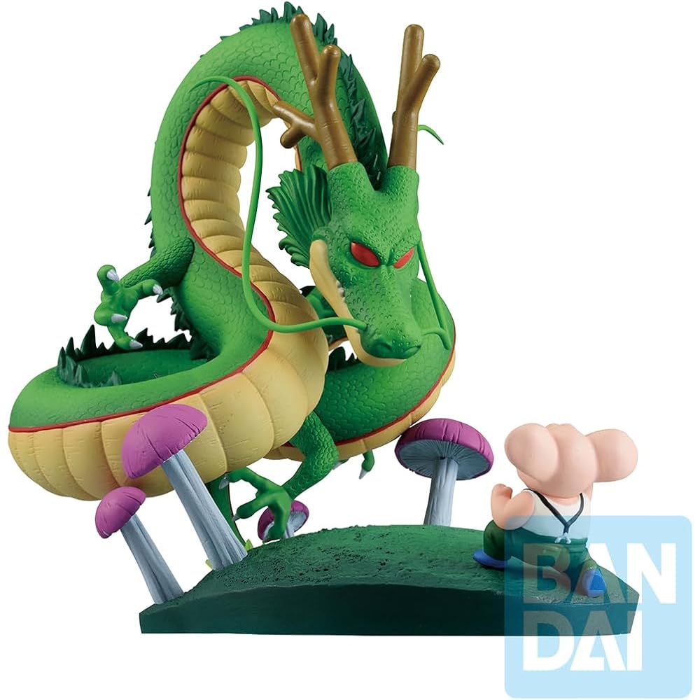 Ichibansho Figure - Dragon Ball - Oolong & Shenlong (Dragon History II) Revival Moments Collector...