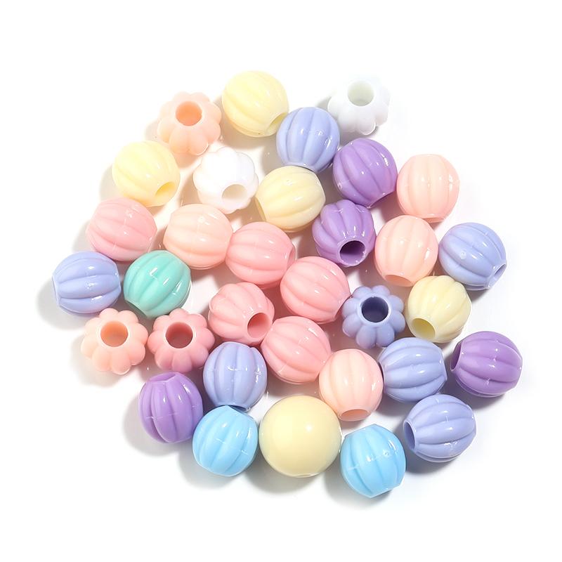 50-100 Stück/Los Mischfarbe Acrylperlen Schmetterling Blume Stern Lose Perlen Meeresbewohner Perlen Für Schmuckherstellung DIY Zubehör