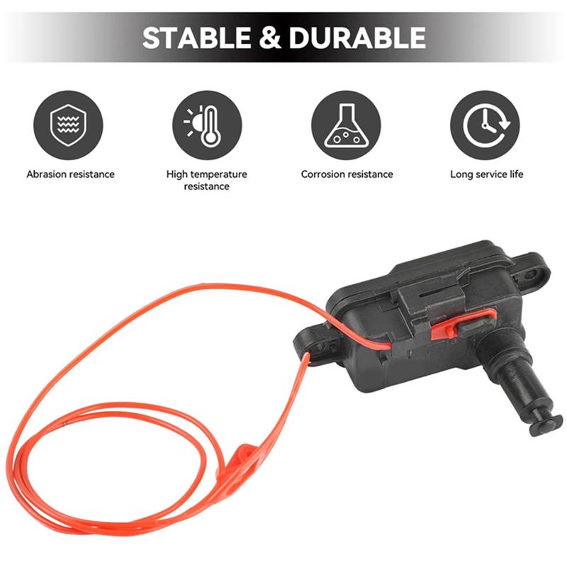 Kraftstofftankklappe Schalter Klappe Türschloss Aktuator Entriegelungsmotor Für A3 A6 A7 Q7 Q3 RS5 S3 S6 4L0862153D 4L0862153B Teile