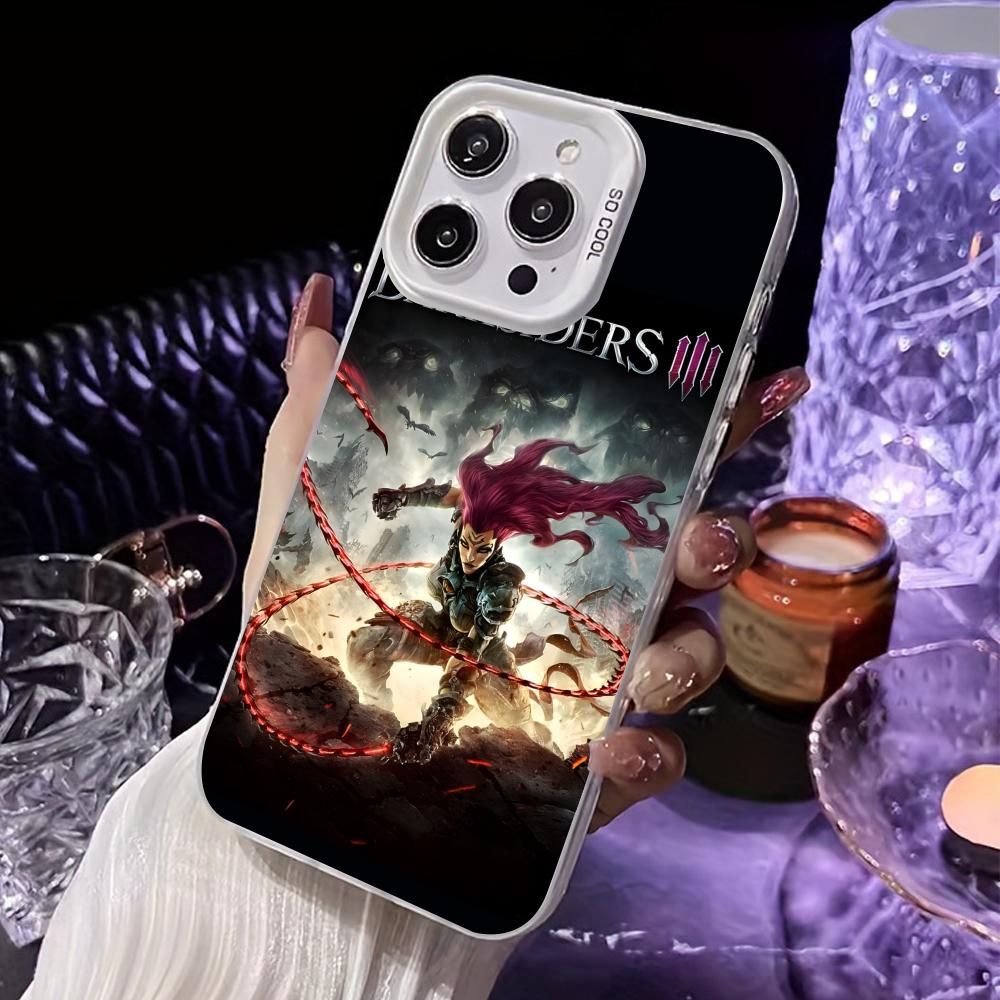 Game Darksiders Mobile Phone Case for iPhone 17 16 15 14 13 12 11 X XR XS 8 7 Air Pro Max Plus White Translucent Colorful Cover