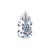 New Baby Bottle Blue Murano Star Smile Diy Beads Fit Original Fashion Charms S925 Silver Bracelet Jewelry Women Acessories