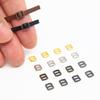 100pcs Copper Doll Belt Buckles Accessories Ultra-small 3mm Mini Shoes Buttons  Children Gift