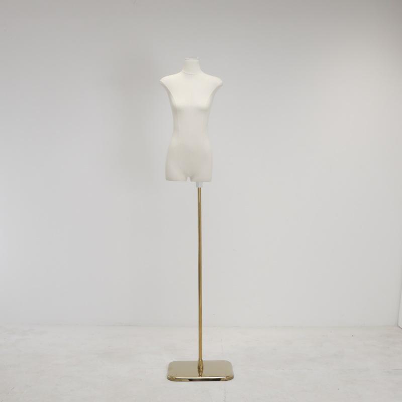 Korean Style Female Mannequin with Flat Chest for Clothing Display