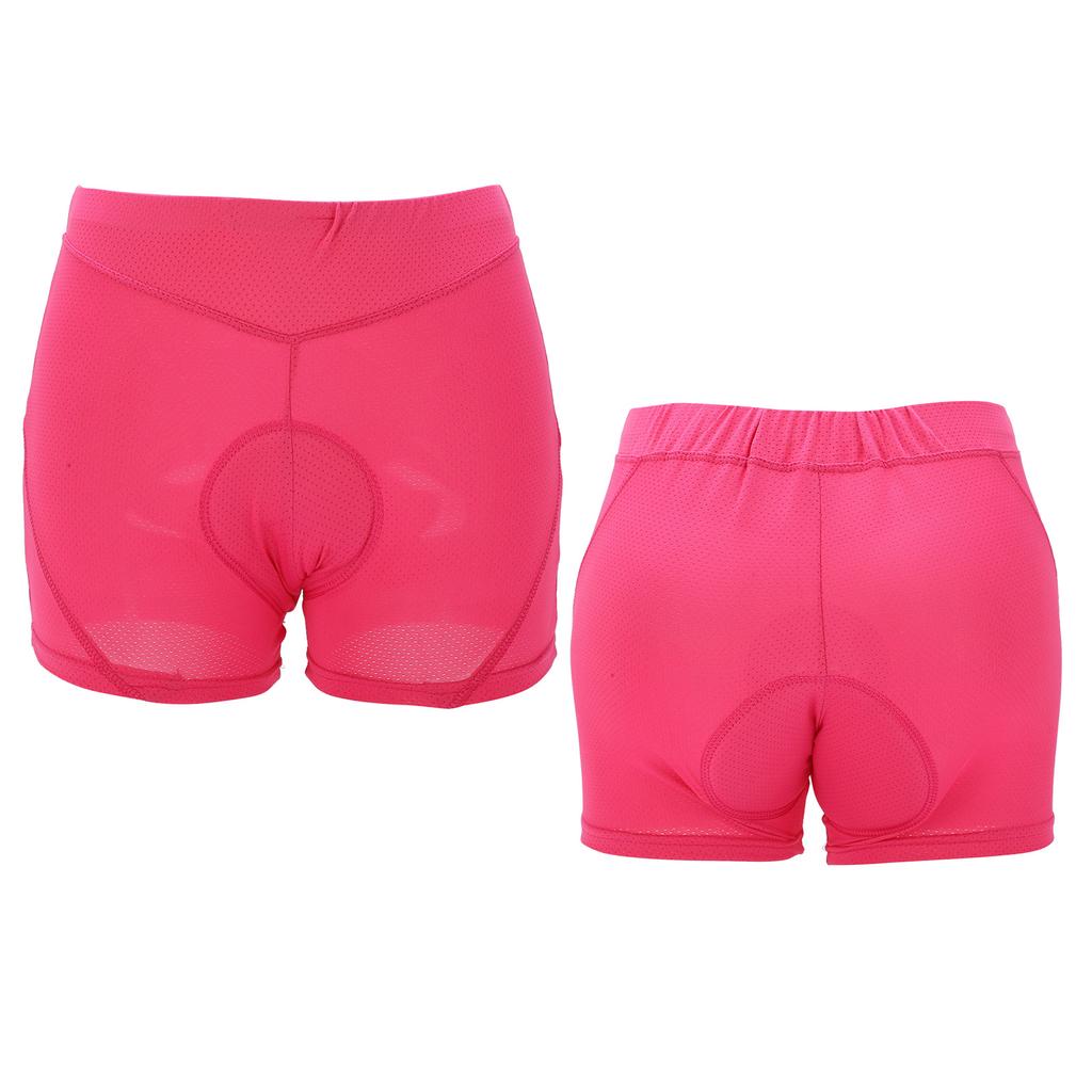 Cycling Padded Shorts Silicone Pad Design Elastic Soft Breathable Comfortable Cycling Underwear for WomenXXXL