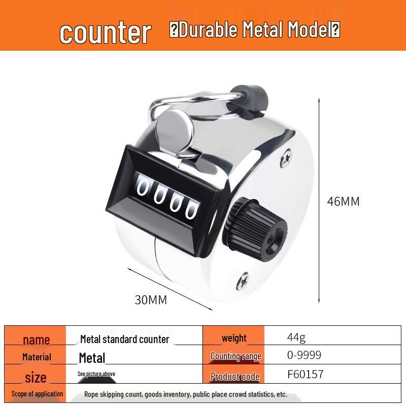Механическая скакалка из нержавеющей стали со счетчиком