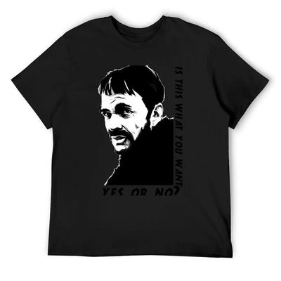 Lorne Malvo Question T-Shirt Gifts for Boyfriend Cheap Stuff Quick Drying Basketball Graphic Tees Men T Shirt