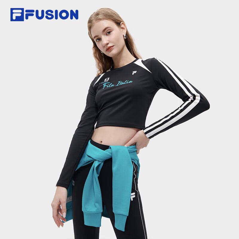 FILAFUSION Women s Slim-Fit Long-Sleeve Top M