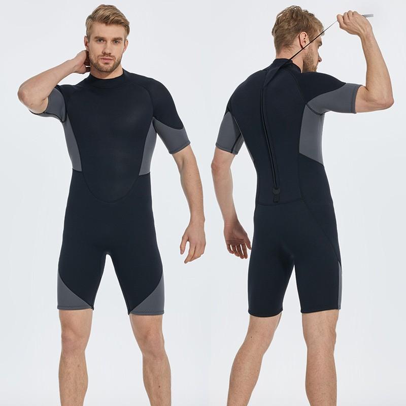 2mm 3mm Shorty Wetsuit Men Scuba