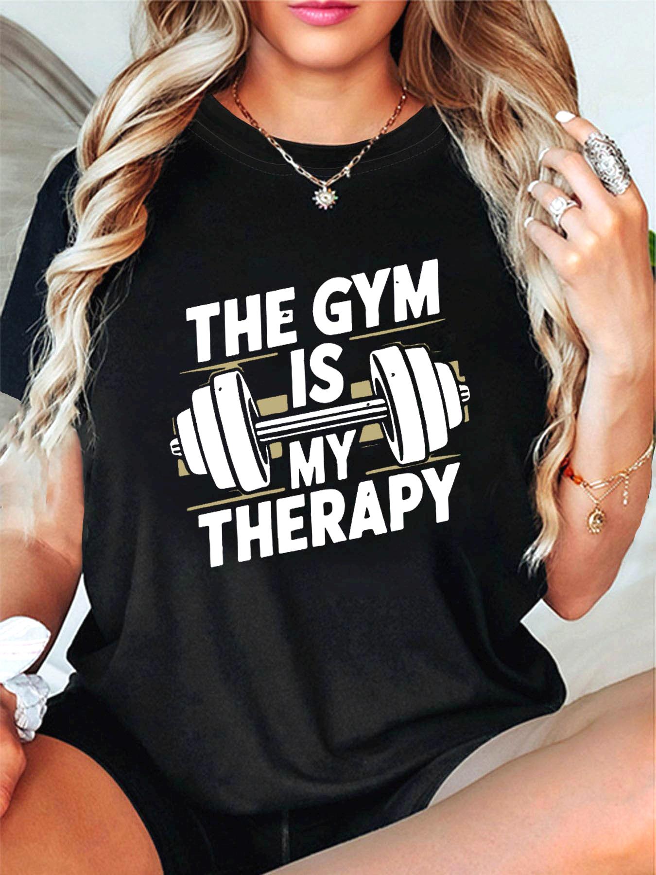 The Gym is My Therapy T-shirt XXXXL