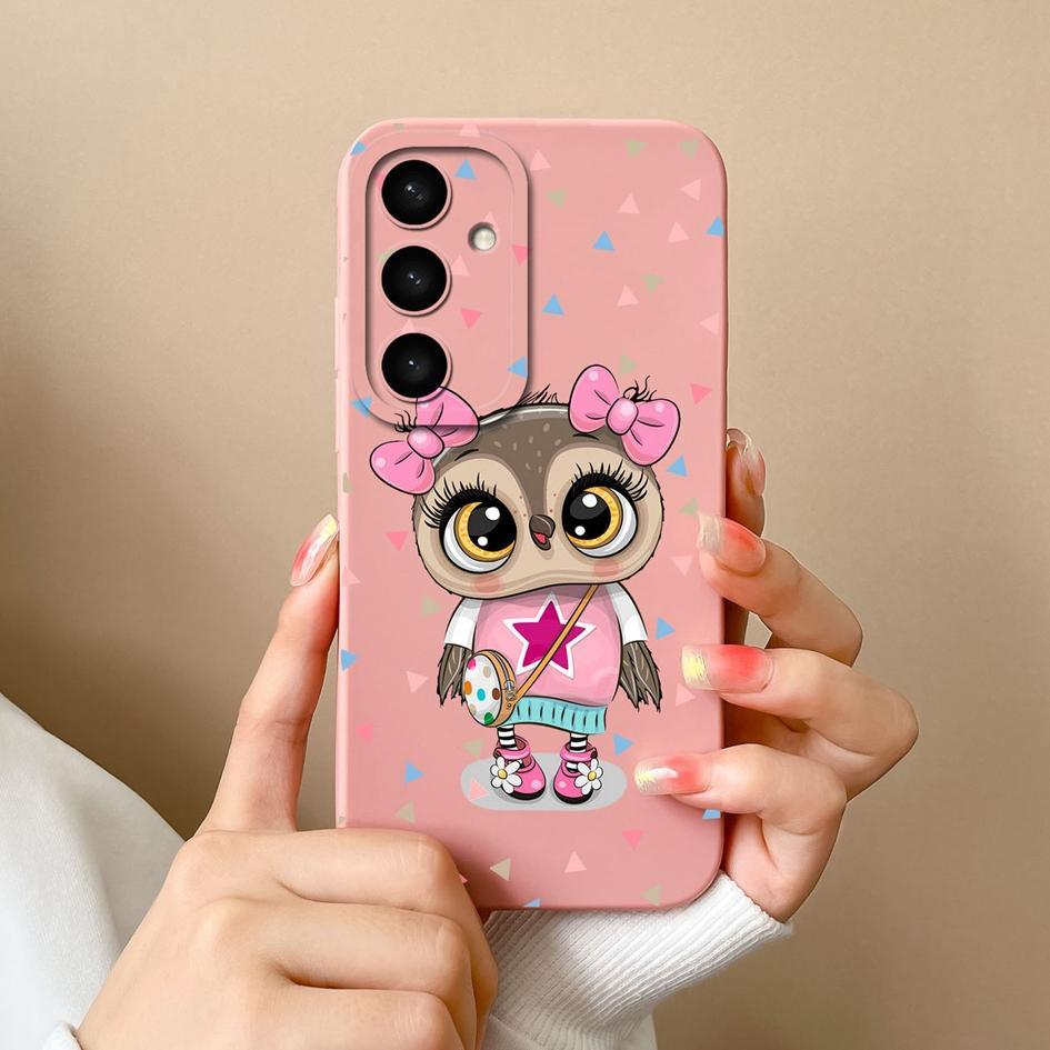 

Чудові чохли з котами для Samsung A56 A26 A16 S25 Plus Ultra F14 A05 A36 A05S Бампер Милий лікувальний візерунок Нові силіконові ультратонкі чохли Durable для Samsung Samsung A16 4G