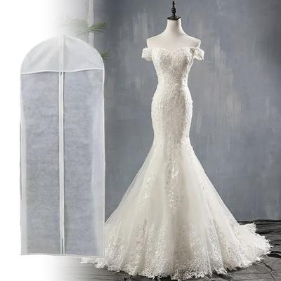 Staubschutzhülle mit hoher Kapazität, Haushaltsbedarf, tragbar, für Hochzeitskleid, praktischer Schutz, durchscheinend
