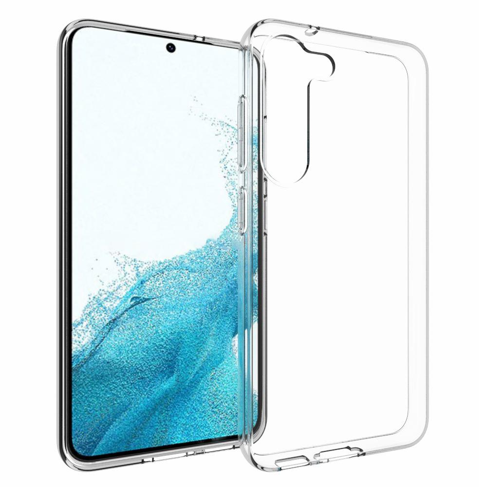 

For Samsung Galaxy S23 Shockproof Glossy Watermark-Free TPU Cell Phone Case Mobile Phone Cover Shell A