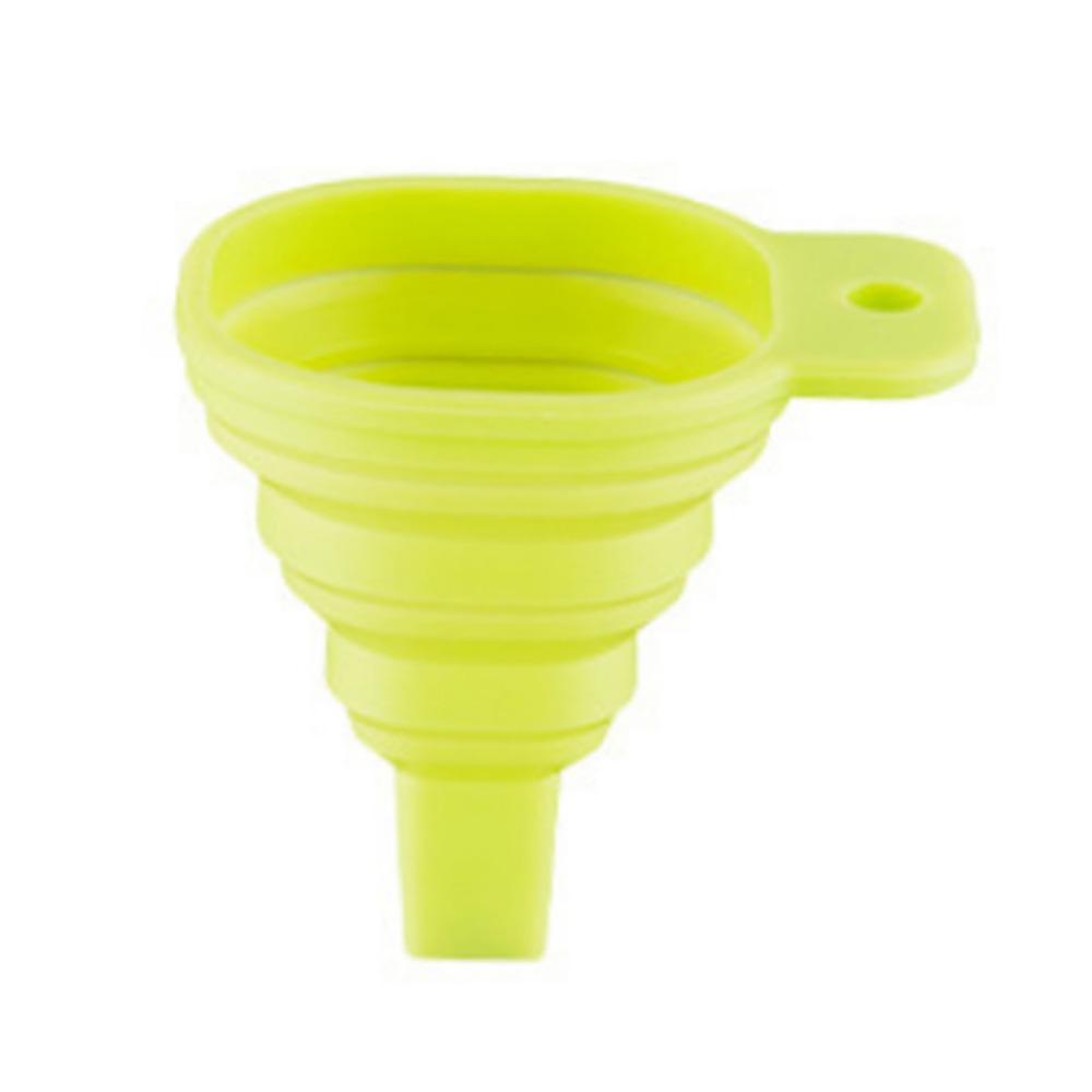 Utensils Collapsible Telescopic Silicone Funnel Liquid Dispensing Funnel Hopper Kitchen Tool