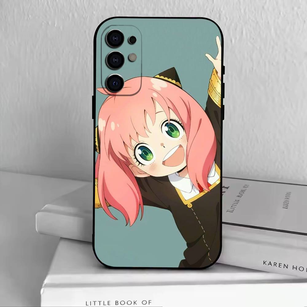 Cute Cute Anya   Phone Case For Samsung S25,S24,S21,S22,S23,S30,Ultra,S20,Plus,Fe,Soft Silicone Black Cover