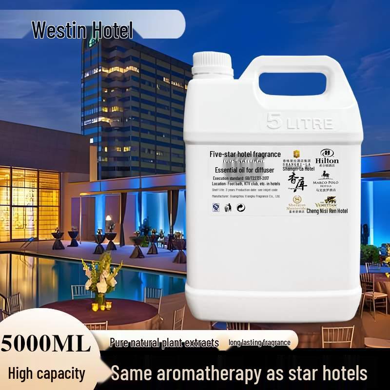 Aroma Essential Oil Diffuser: Commercial Fragrance Machine with 5L Refill for Hotels and Clubs