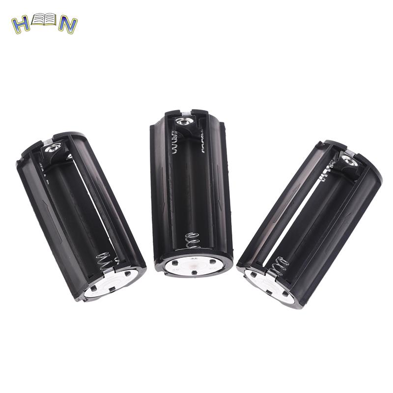1Pc/3Pcs 3x AA to D Size Battery Adapter Converter Holder Case Box