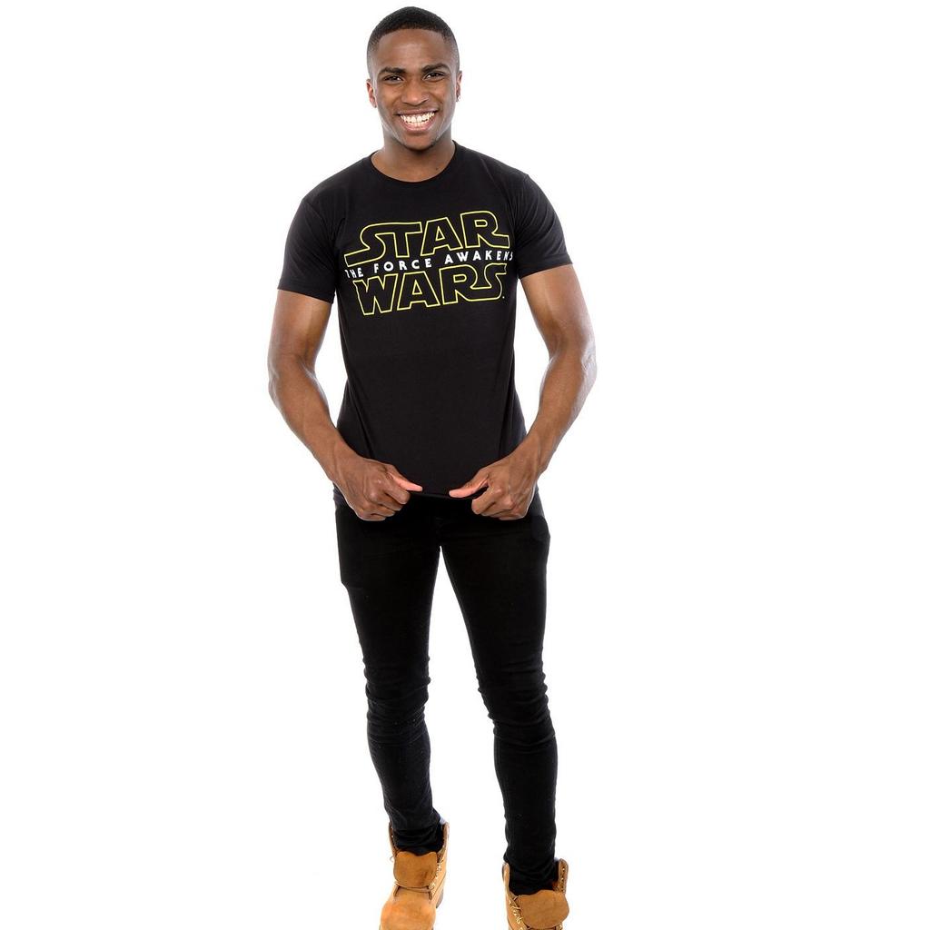Star Wars Mens Force Awakens Logo T-Shirt