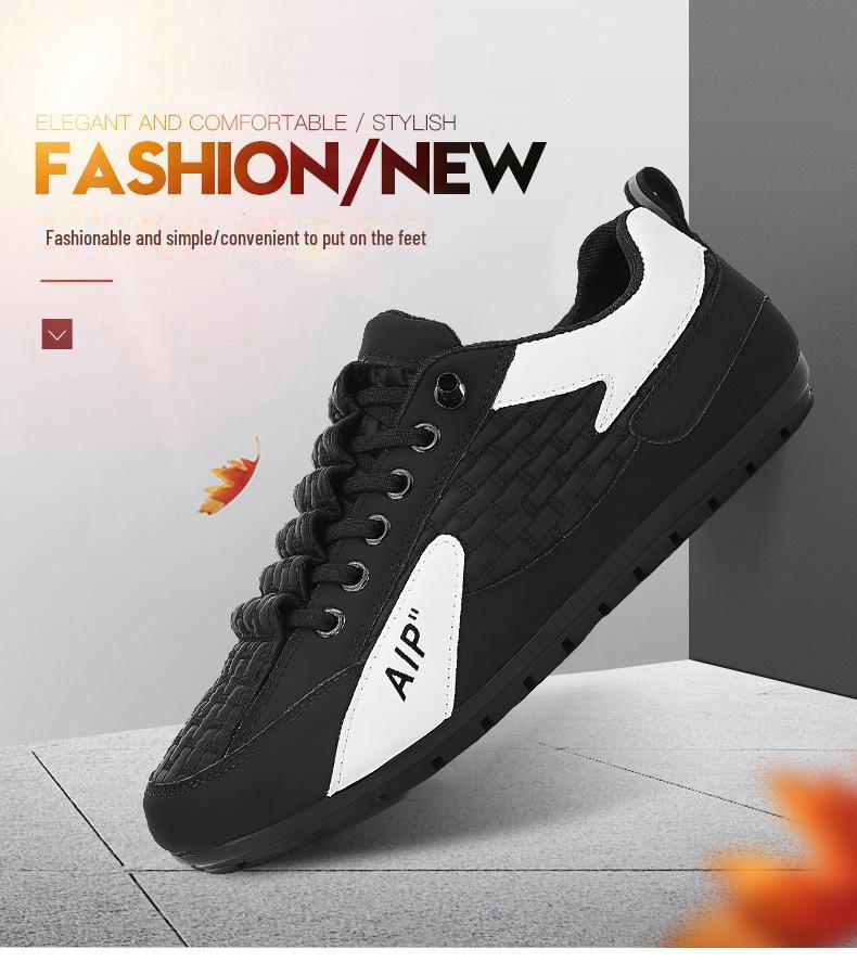 2024 Men's Summer Trendy Casual Sports Shoes: Soft Sole Slip-On