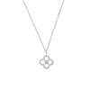 European Retro Zircon Stainless Steel Necklace: High-End Cross-Border Clavicle Chain