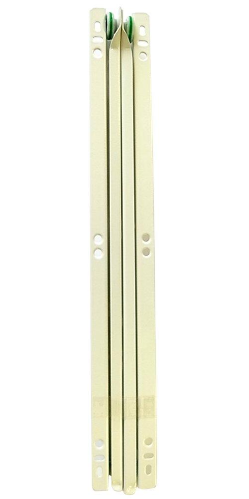 Waki Sangyo Slide Rail Bottom Roller Rail 350mm 2 Pieces WS3835 (Pair)